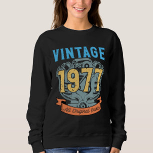 Sudadera Piezas originales Vintage 1977