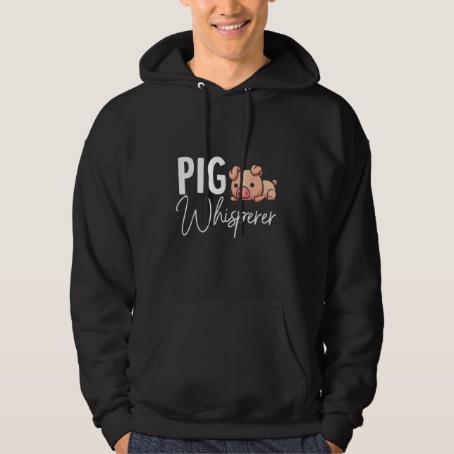 Sudadera Pig Whisperer For Pig (Anverso)