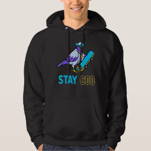 Sudadera Pigeon Skating Bird Watching