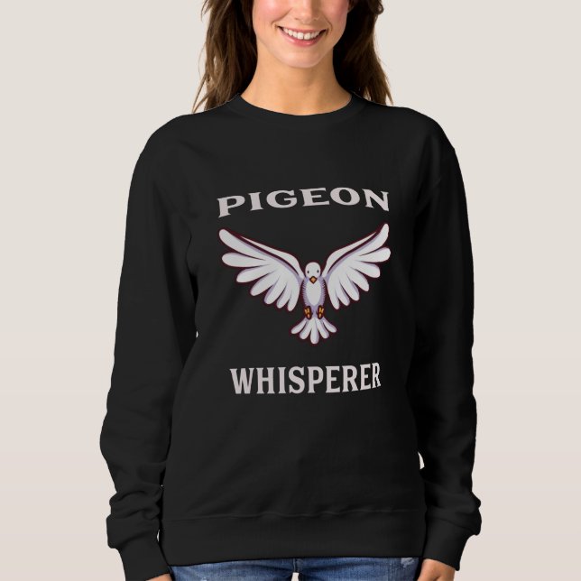 Sudadera Pigeon Whisperer (Anverso)