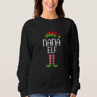 Sudadera Pijama de Navidad para Grupo Familiar de Nana Elf 