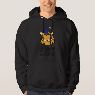 Sudadera Pijama de Tigre No Abandonen Sus Sueños Sigan Durm