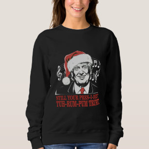 Sudadera Pijama divertido de Navidad del presidente Trump f