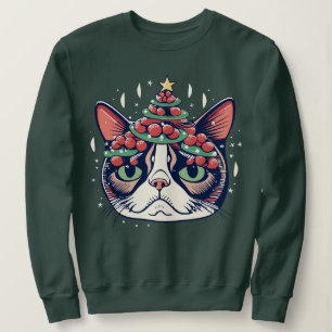 Sudadera Pijamas divertidas de Catmas Navidad Feas de Navid