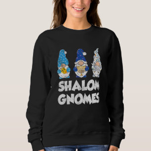 Sudadera Pijamas judíos de Hanukkah Gnomos Shalom Chanukah