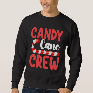 Sudadera Pijamas Navideñas para Familias de Candy Cane Crew