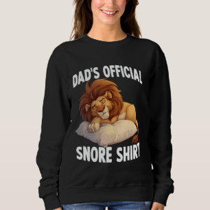 Sudadera Pijamas ronquidos de papá pijamas acogedores como