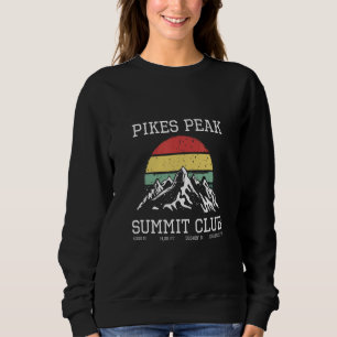 Sudadera Pikes Peak Summit Club Hike Colorado Sun H