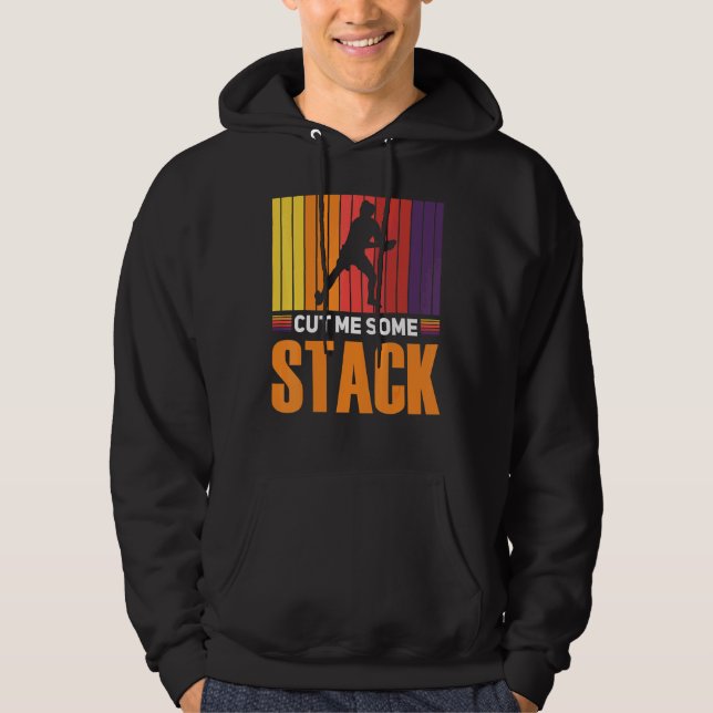 Sudadera Pila de golf de disco de Frisbee (Anverso)