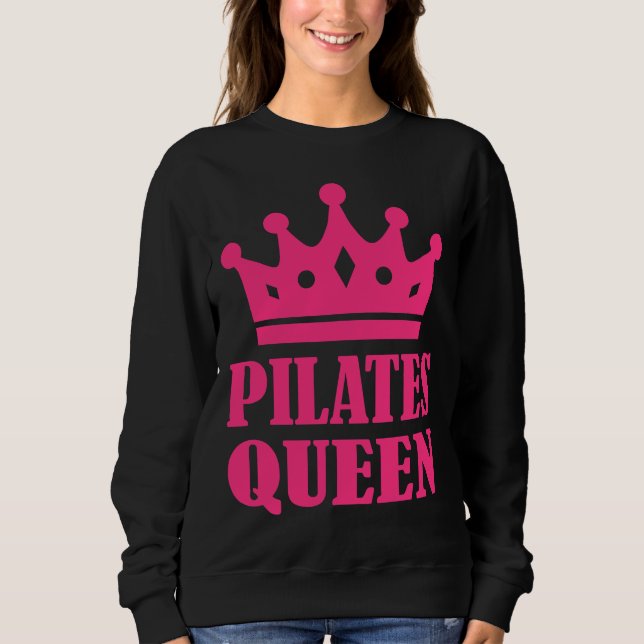 Sudadera Pilates Queen Crown (Anverso)