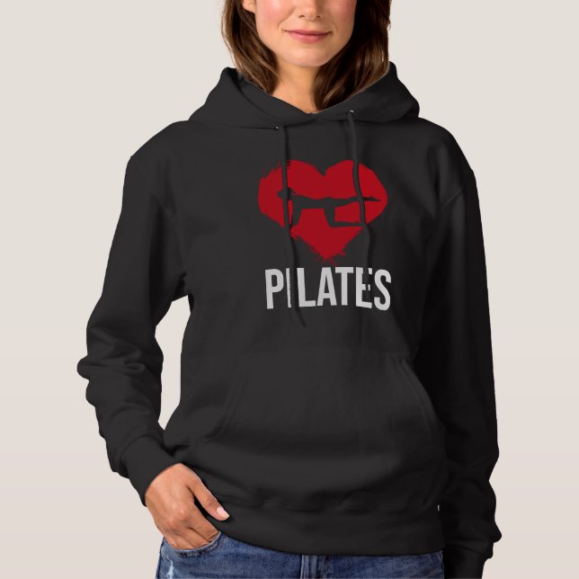 Sudadera Pilates  Workout Physical Activity Pilates Teacher (Anverso)