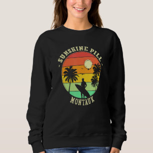 Sudadera Píldora de sol Montauk Verano Nueva York Tropical 