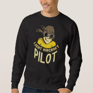 Sudadera Piloto de aeronaves ligeras Pequeño avión privado