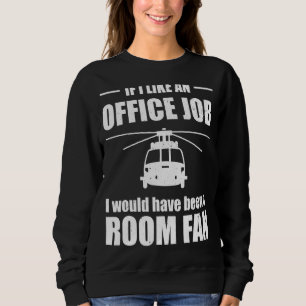 Sudadera Piloto de Aviador de llamadas de helicóptero