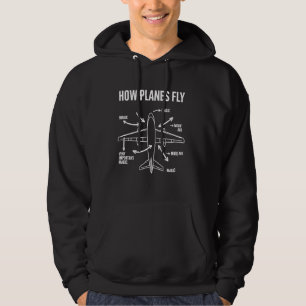 Sudadera Piloto de avión Cómo los aviones vuelan un regalo
