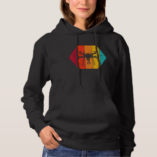 Sudadera Piloto De Carrera Fvp Retro Drone Quadcopter Fligh