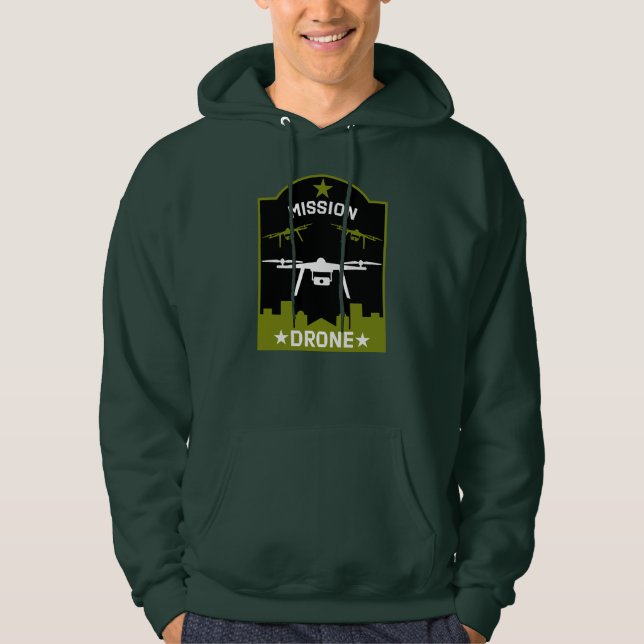 Sudadera Piloto de dron hobby (Anverso)