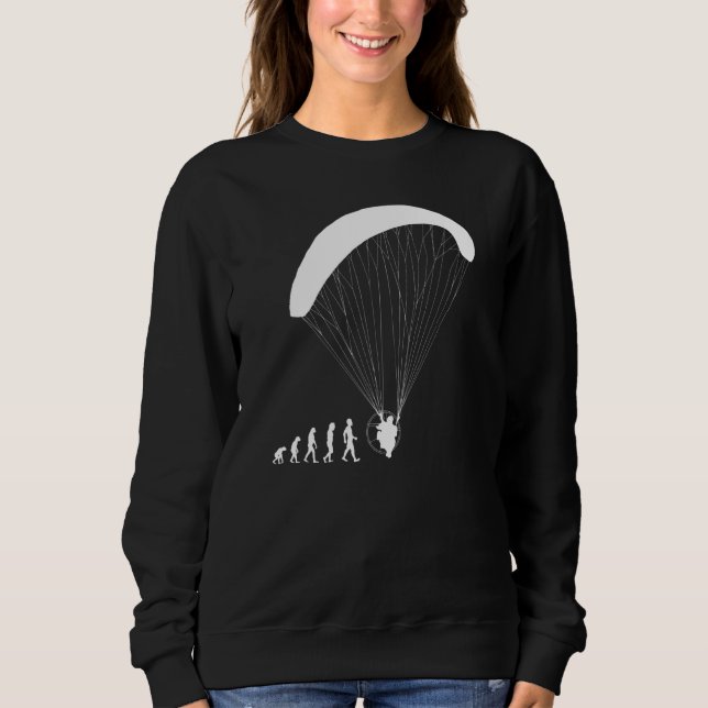 Sudadera Piloto de paramotor de evolución (Anverso)