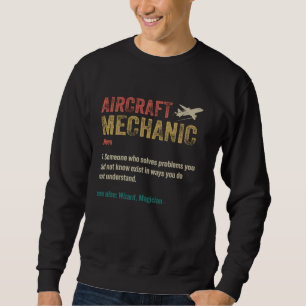 Sudadera Piloto piloto y avión de aviación de divertida mec
