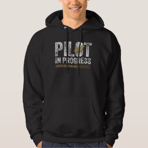 Sudadera Piloto piloto y avión de aviación divertidos en cu