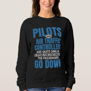 Sudadera Pilotos y controladores de tráfico aéreo Similar A