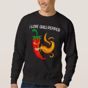 Sudadera Pimienta De Chili Para Los Hombres Mujeres De Ropa