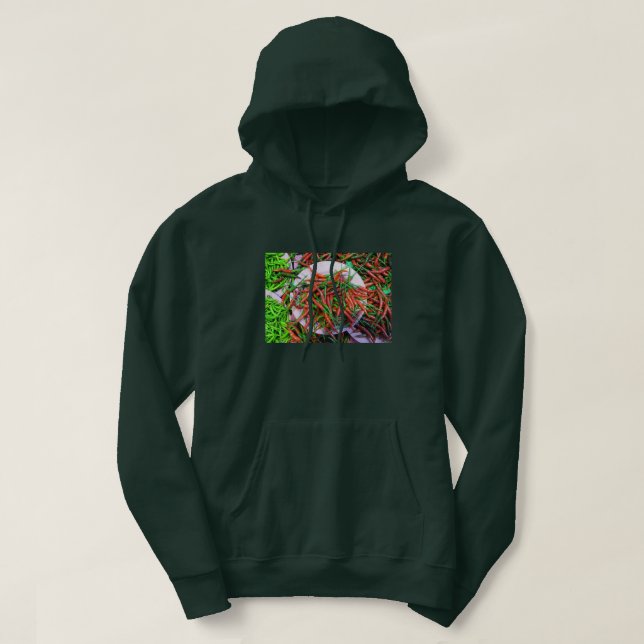 Sudadera Pimientos Chili Ojo de Pájaro (Diseño del anverso)
