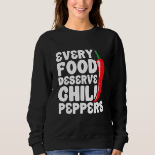 Sudadera Pimientos de chile rojo secos Carolina Reaper Spic