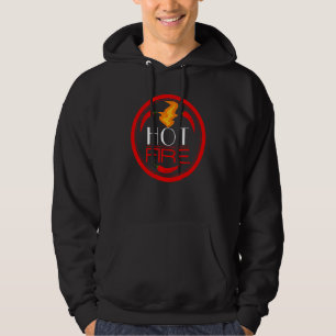 Sudadera Pimientos rojos de fuego caliente