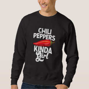 Sudadera Pimientos rojos secos Carolina Reaper Comida pican