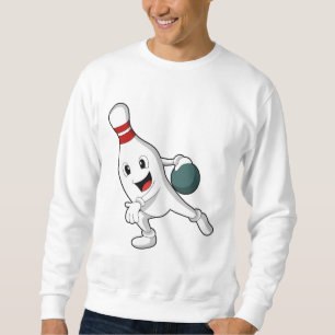 Sudadera Pin de bolas en el Bowling con bolas