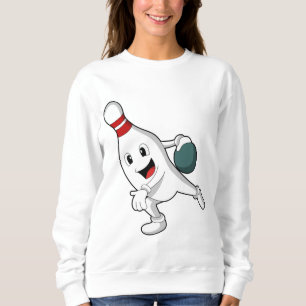 Sudadera Pin de bolas en el Bowling con bolas