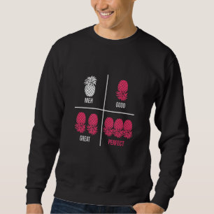 Sudadera Piña al Revés Chiste 1 de Vanilla Swinger
