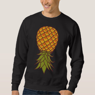 Sudadera Piña de estilo de vida hawaiano al revés tropical