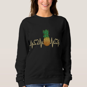 Sudadera Piña de latido I Fruta Tropical I Piña