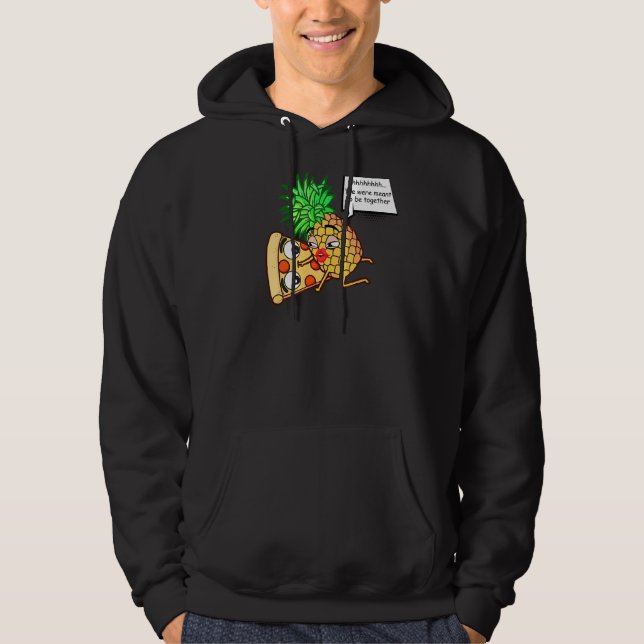 Sudadera Piña En Pizza (Anverso)