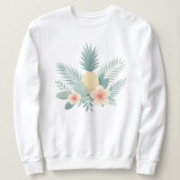 Piña floral y Hawaiana