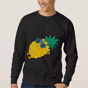 Sudadera Piña Piña Fruta Veraniega Gafas De Sol Cuta Piña