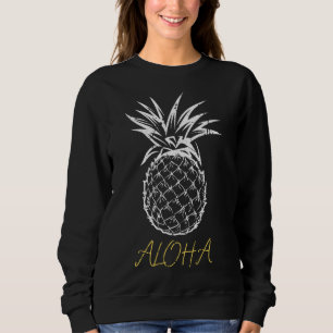 Sudadera Piñas Fruta tropical Aloha Piña Gráfica
