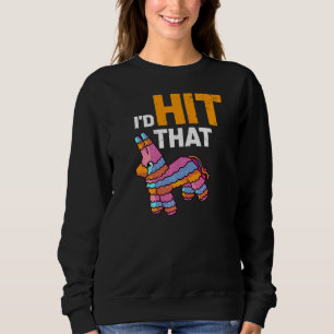 Sudadera Pinata, yo habría llegado al Fiesta mexicano Cinco