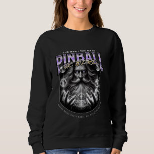 Sudadera Pinball El Hombre El Mito El Mago Gracioso