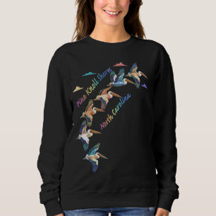 Sudadera Pine Knoll Shore North Carolina Colorful Tie-Dye