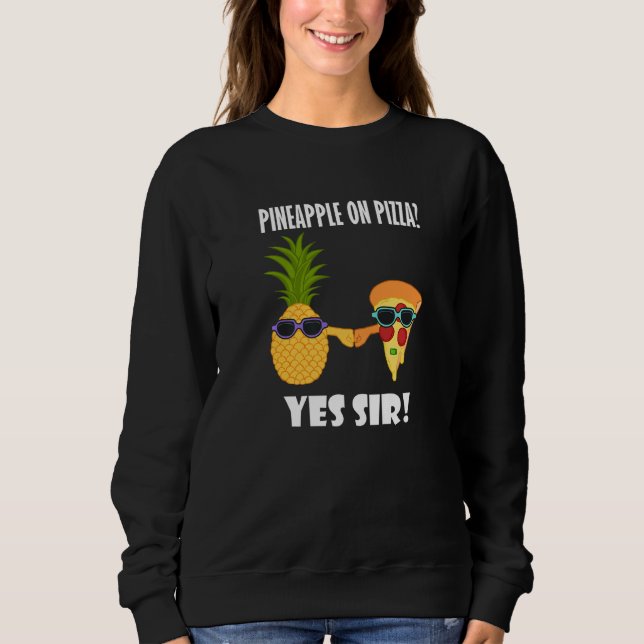 Sudadera Pineapple and Pizza Pizzaiolo Hawaii Pizza Premium (Anverso)