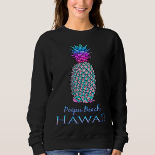 Sudadera Pineapple de vacaciones de verano de Poipu Beach H