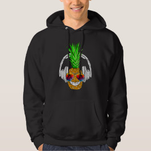 Sudadera Pineapple Dj Music Aloha Bebe Hawaii