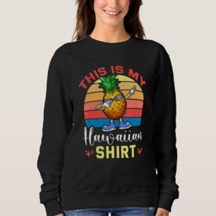 Sudadera Pineapple Hawaiano Tropical