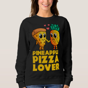 Sudadera Pineapple Pizza Cute Aperitivo De Comida Hawái