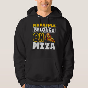 Sudadera Pineapple Pizza Hawai Snack de comida