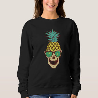 Sudadera Pineapple Skull Heads Grunge Punk Metal
