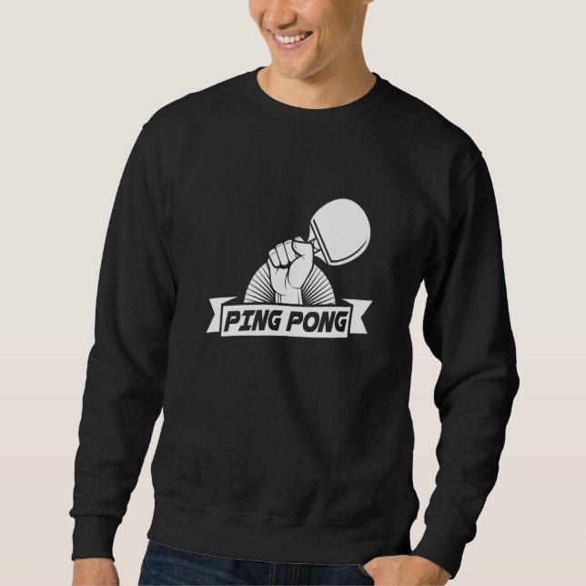 Sudadera Ping Pong Racket Juego de pelota de pádel Pla (Anverso)
